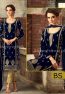 Embroidered Chiffon Unstitched Dress Bs-82